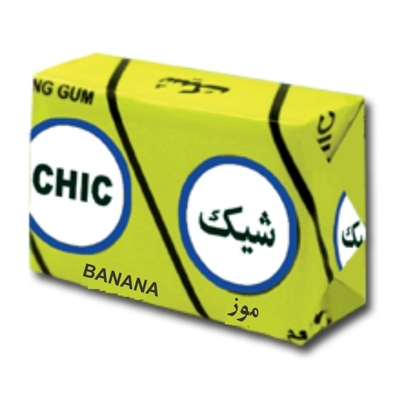 آدامس شیک موزی 4 تایی